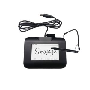 Digital Signature Pad with Digital Pen Battery